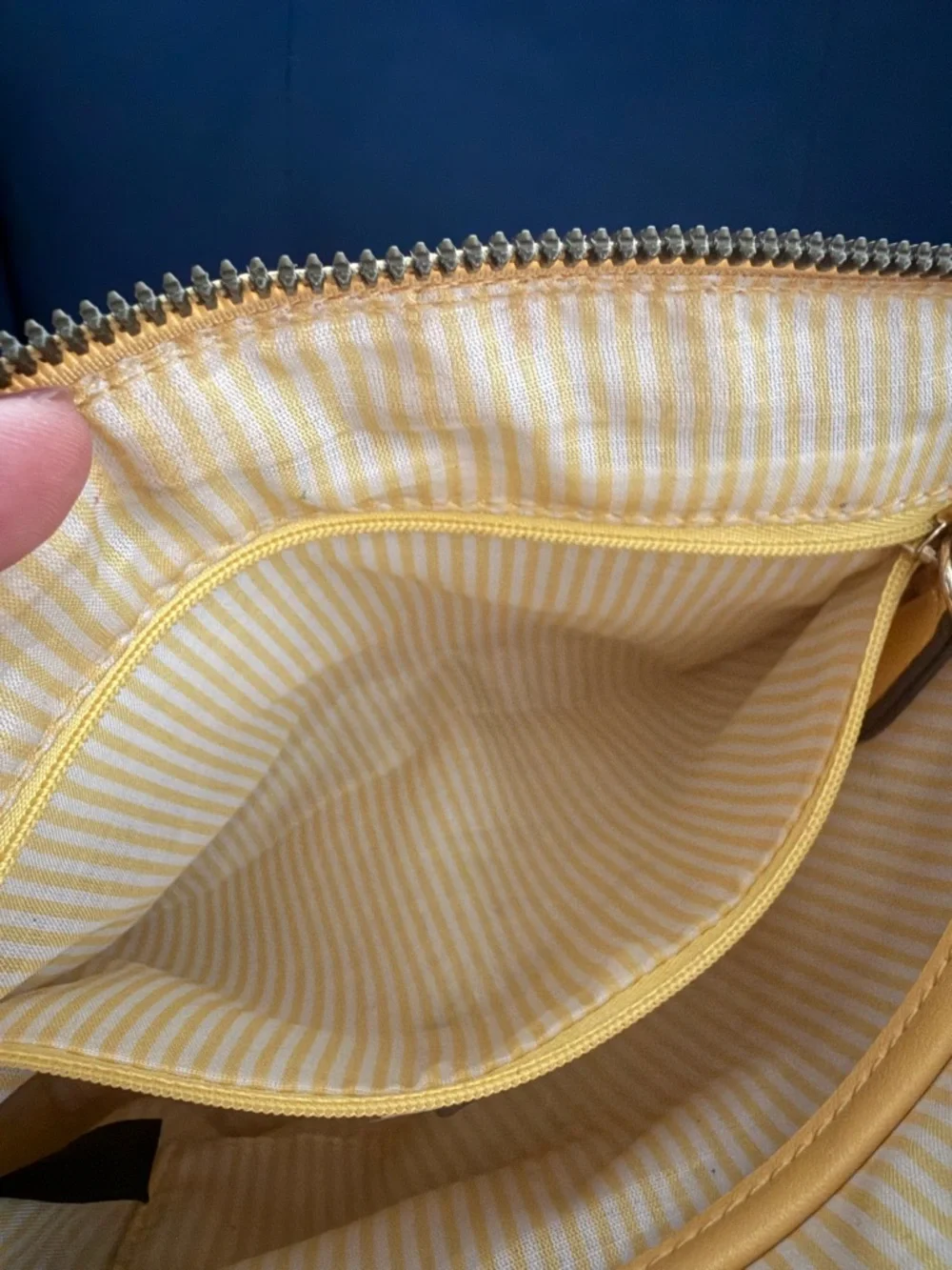 Nanette Lepore Woven Straw Crossbody with Yellow Trim